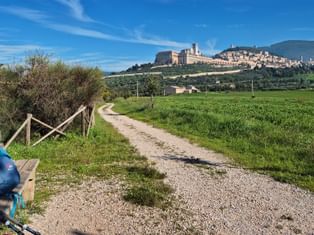 Panoramic view of Assisi