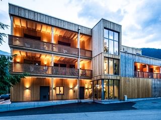 The Hotel Lechzeit from the outside