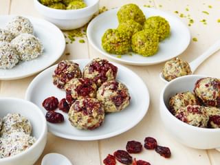 Cranberry Almond Energy Balls