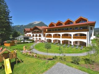 Hotelareal von Außen