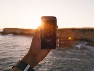 App für Kompass beim Wandern