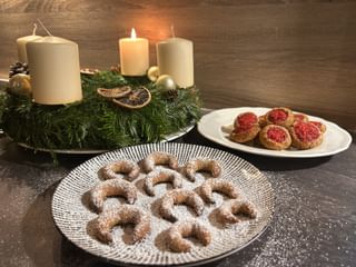 Biscuits with Advent wreath