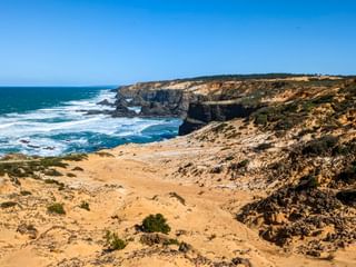 Cliff in Zamujeira do Mar