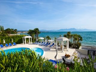 Pool vom Hotel Lido am Gardasee