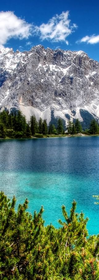 View of Lake Seebensee