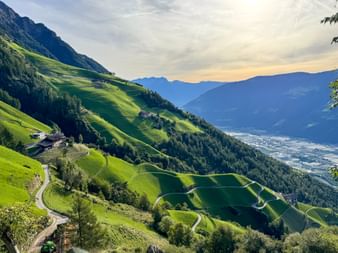 Valley view to Naturns