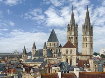 Die Abtei Saint-Étienne in Caen