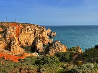 Ponta da Piedade an der Algarve Ponta da Piedade an der Algarve