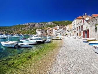 The harbour of Vis