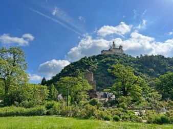 The Marksburg Castle in Braubach