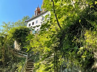 Hiking trail to the hermitage in the Kitzbühel Alps
