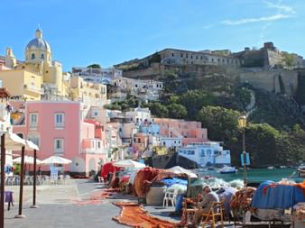 View of the island of “Procida”