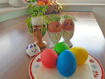 Painted Easter eggs