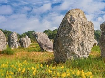 The stone circle of Carnac