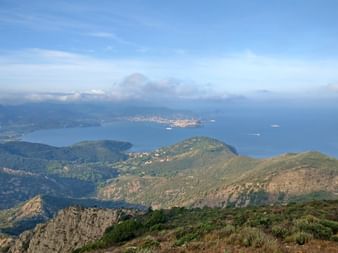 Sea view from Monte Croce