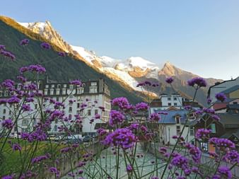 The mountaineering resort of Chamonix
