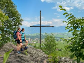 Aussicht auf Eppan im Etschtal