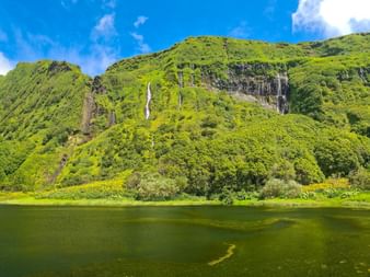 Waterfalls in the Azores