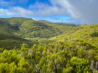 High plateau with views of beautiful countryside