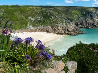 Porthcurno Beach