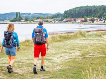Two hikers in Kivik