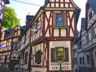 Half-timbered houses in Braubach