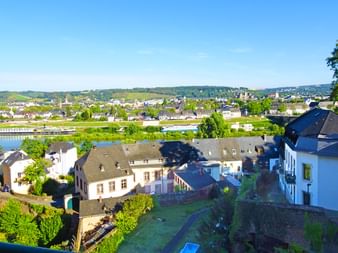Wunderschöner Panoramablick auf Trier
