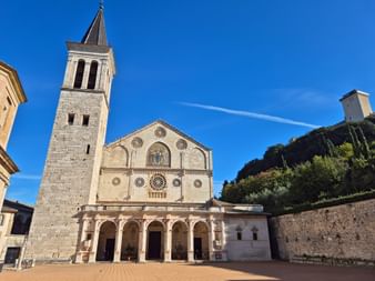 Der Dom Santa Maria Assunta von Spoleto
