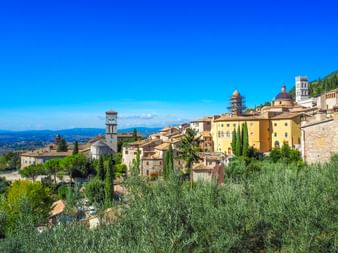 Ausblick auf Assisi
