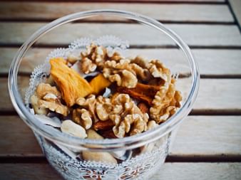 Dried fruit and nuts