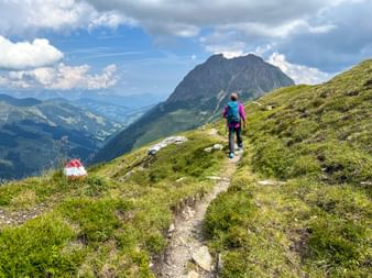 Wanderin in Neukirchen am Großvenediger