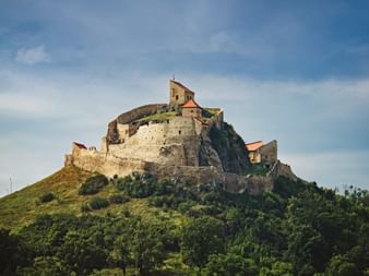 The Rupea Fortress in Transylvania
