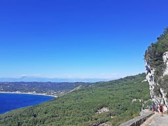 Hiking trail in Agios Georgiosc