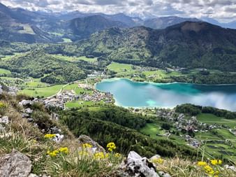 Fuschlsee panoramic view