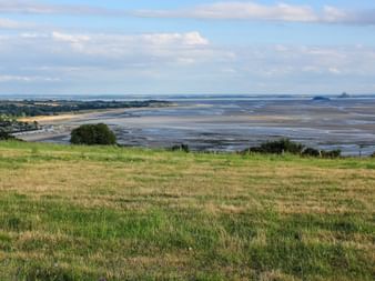 "Baie du Mont-Saint-Michel" Meeresbucht in Frankreich