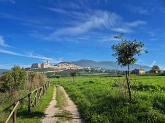 Wanderweg nach Assisi in Umbrien
