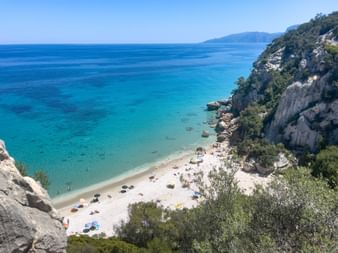 View of the beach