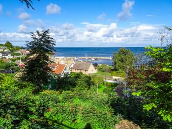 View of the village of Moelle