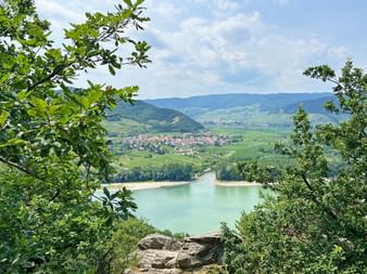 View of the valley in the Wachau