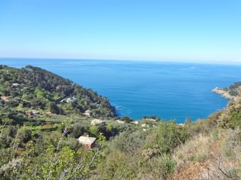 Mediterranean hike with sea views