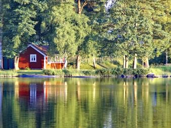Charming landscape in Sweden