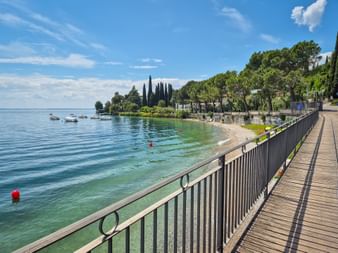 Riva del Garda lakeside path