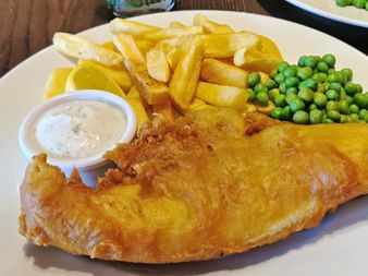Plate with Fish & Chips