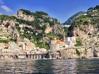 Blick auf Amalfi
