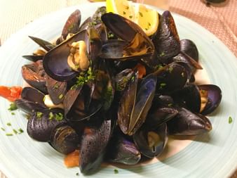 Mussels in San Remo