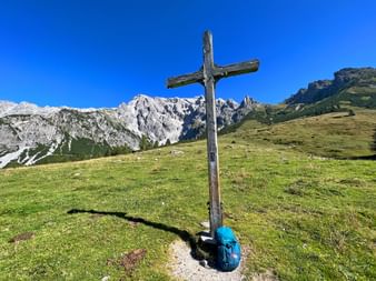 Summit cross at Erichhütte