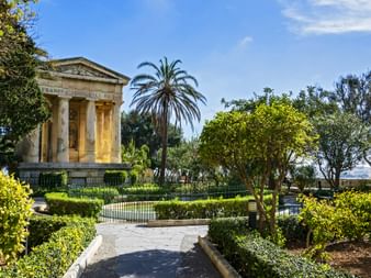 The Lower Barrakka Gardens of Valletta