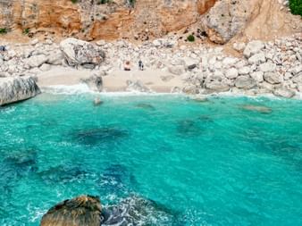 Dream beach with turquoise blue sea of Cala Goloritze