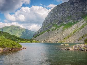 One of the Rohacske Lakes in the High Tatras