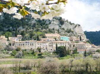 Castle in nature in beautiful Provence